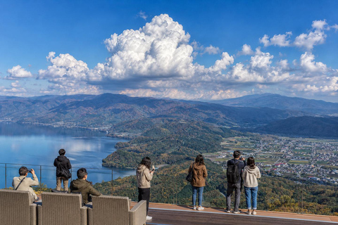 Sapporo: Private Summer Getaway to Lake Shikotsu & Lake Toya Shikotsu, Toya & Noboribetsu | Up to 9 Guests