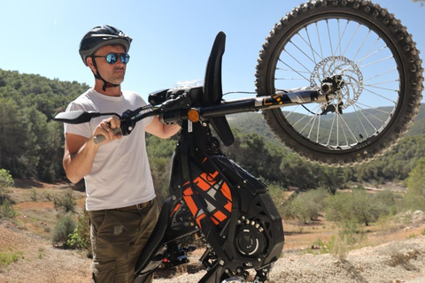Ibiza: Tur com moto cross eléctrica Surron