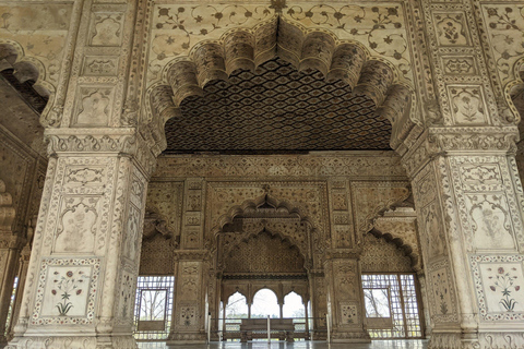 Delhi: visita guiada al Fuerte Rojo y al museo con ticket de entradaDelhi: tour guiado por el Fuerte Rojo y el museo con ticket de entrada