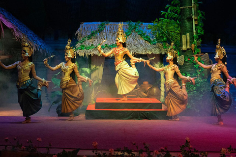Siem Reap: Khmer Cultural Evening with Grand Buffet & Show