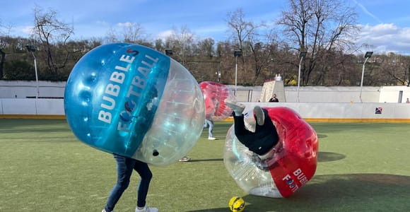 Prague: Private Bubble & Zorb Football in the City Center