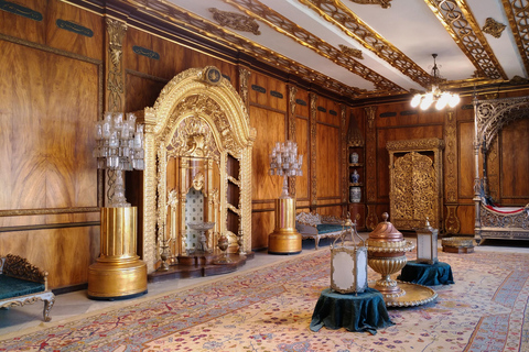 Excursão ao património do Cairo: Palácio Dourado, mesquita mais antiga com almoçoTour particular com ingresso e almoço