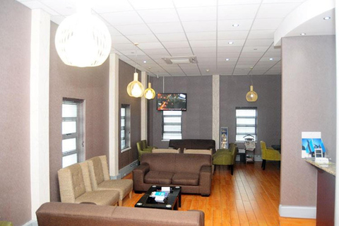 GBE Gaborone Sir Seretse Khama INTL Airport Nthula Lounge MT International Departure: Nthula Lounge (International)
