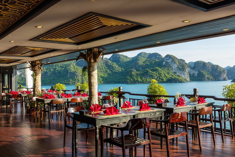 Hanoi: 3-Day Ha Long/Lan Ha Bay Cruise with Private Balcony