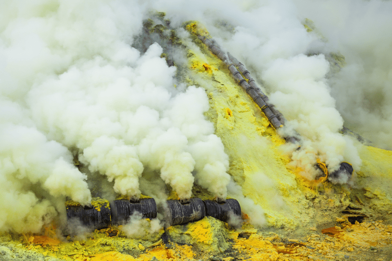 Banyuwangi: Ijen Volcano Blue Fire & Osing Village Tour