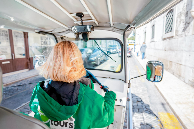 Lisbonne : vieille ville et Belém lors d'une visite personnalisée en tuk-tukVisite privée de 3 heures