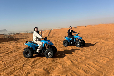 Riyadh:Red Sand Dunes camel ride&Quad&Sandboarding Adventure Private Tour with pick up and drop off from your location