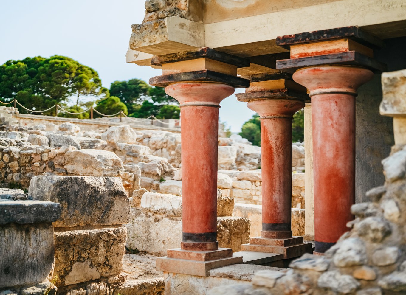 Knossos: Knossos-paladset - guidet byvandring uden kø