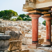 Knossos Palais de Cnossos visite guidée coupe file à pied