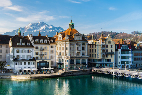 Zurich: Mount Rigi Day & Lucerne cable car, train and cruise