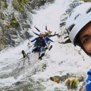 Ribeira das Quelhas: Canyoning, Serra da Lousã bei Coimbra