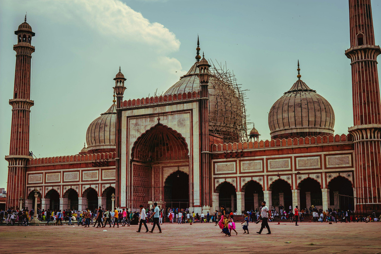 Delhi: tour de 4 a 8 horas por los lugares religiosos de Delhi con guía.Desde Delhi: excursión privada de un día a lugares religiosos, todo incluido