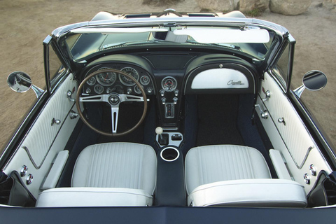 Monterey & Big Sur: '64 Corvette Stingray Convertible Rental