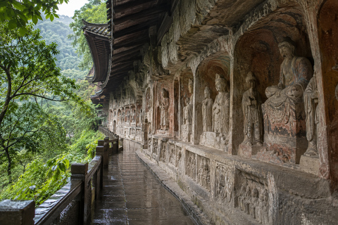 Chongqing: Dazu Rock Carvings Tickets & Digital Cinema Baodingshan + Digital Cinema & Transport
