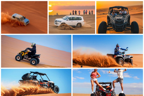 Doha: Desert Safari, Sandboarding, ATVs, Camels & Inland sea Group Desert Safari from Meeting point