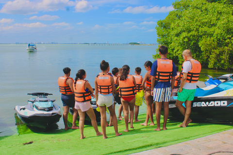 Cancun: Jetski and Snorkel Adventure Shared Jetski per person