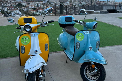 Maspalomas et Las Palmas : location de scooter électrique de collectionCyclomoteur électrique à louer 2 JOURS