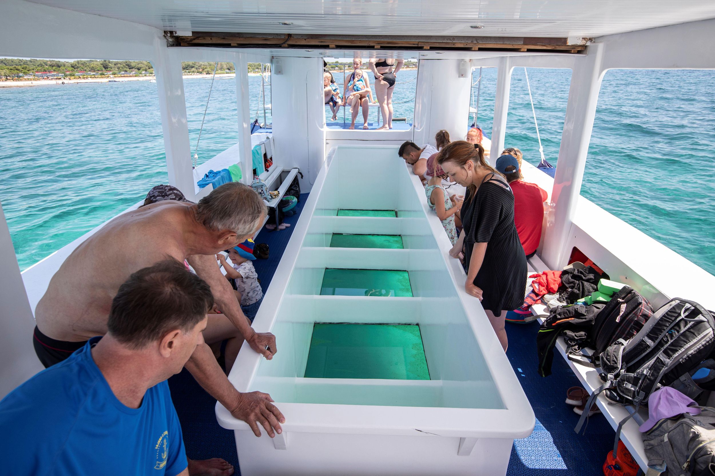Medulin: Glasbootstour nach Kamenjak