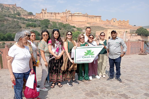 Jaipur: Tour privado de la ciudad con guía y servicio de recogida del hotel