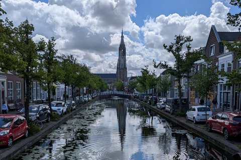 Delft: Private guided tour with a French-speaking guide