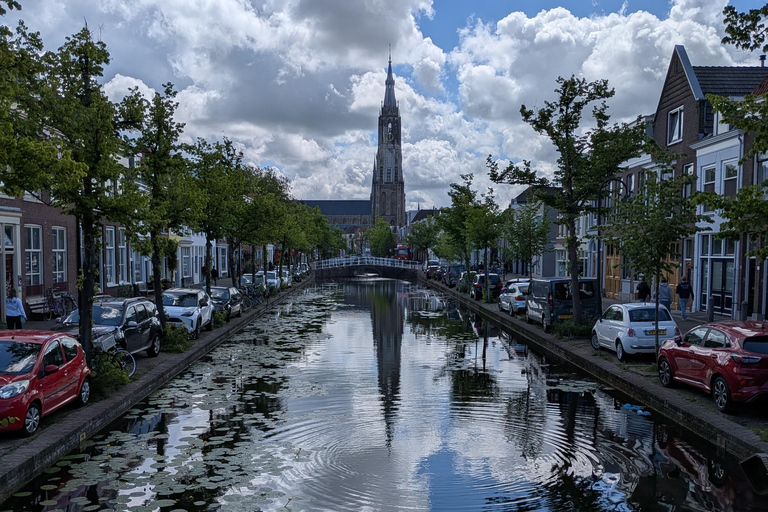 Delft: Private guided tour with a French-speaking guide