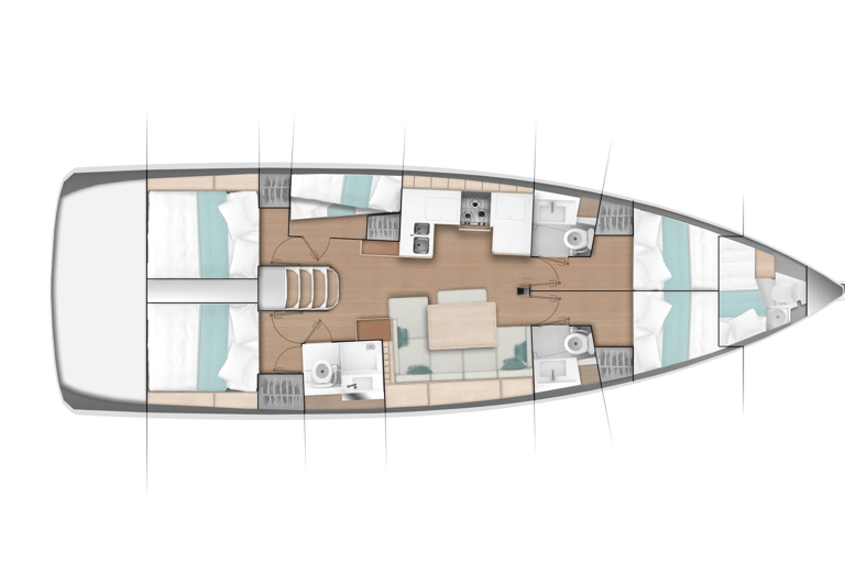 Luxury Sailing Cruise in Agios Nikolaos: Half-Day & Full-Day Shared Yacht Excursions