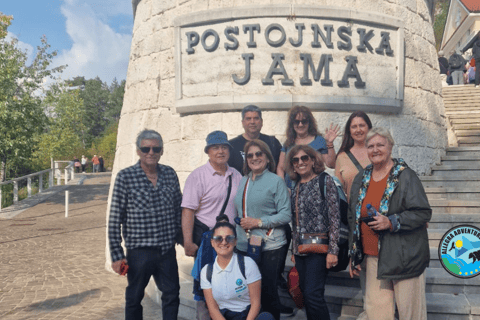 Zagreb - en dag Postojna-grottan, Predjama slott och Ljubljana på en dagPostojna, Predjama &amp; Ljubljana Tour på franska