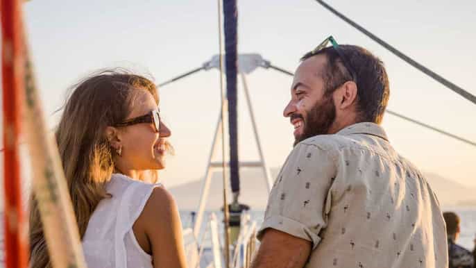 Altea: Motor Catamaran Boat Tour with Sunset Option