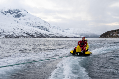Tromsø: Banana Tube Ride with Arctic Floating