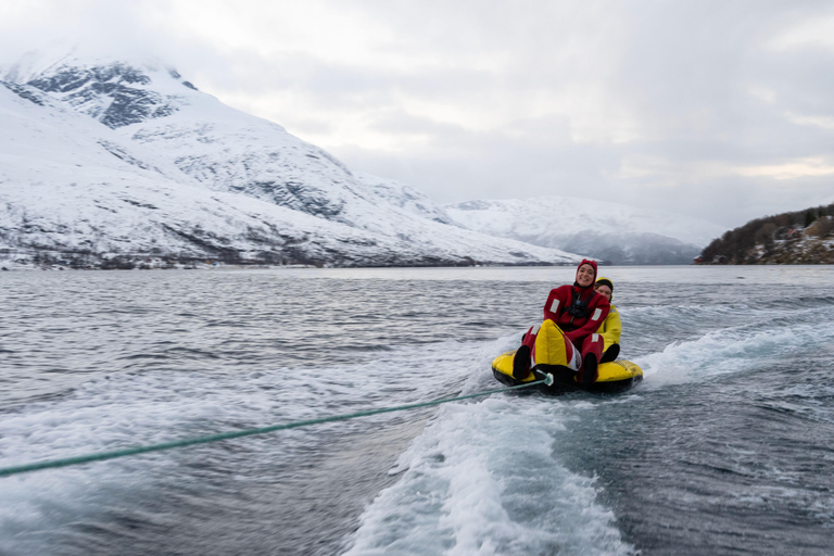 Tromsø: Banana Tube Ride with Arctic Floating