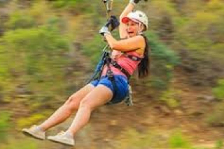 Zanzibar: Zipline Adventure in masingini forest tour Private tour with Hotel pick up & drop-off with entry ticket