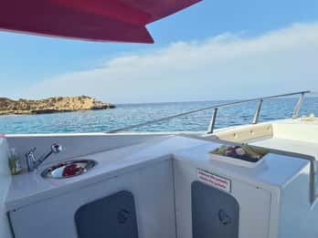 Flucht in die Blaue Lagune mit Amore Mio Yatchen