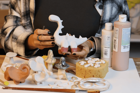 Barcelona: Pottery Workshop with Wine