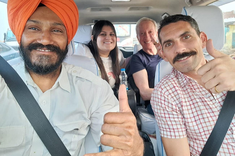 From Delhi: Private Full-Day Royal Jaipur City Tour by Car Private Tour with Car, Driver and Tour Guide Only