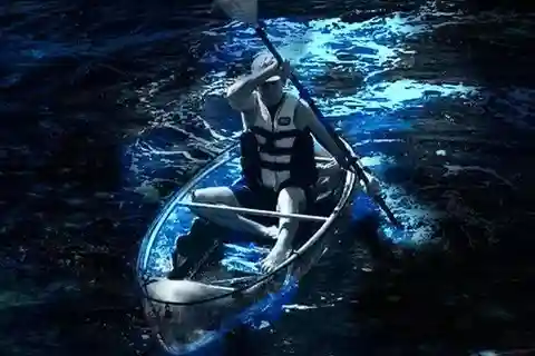 Cocoa Beach: Bioluminescens-tur med genomskinlig kajak