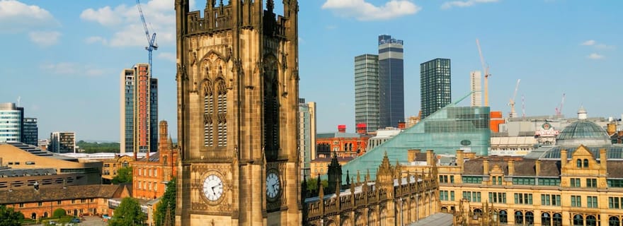 Visite guidée privée à pied des sites incontournables de la vieille ville de Manchester