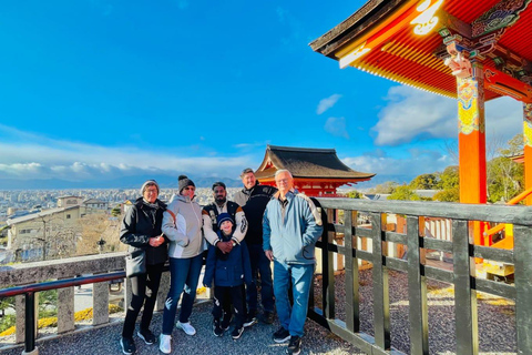 Kyoto und Nara: private Tour mit englischsprachigem Guide