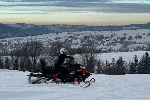 Zakopane Snowmobile, Quad or Buggy Ride & Treetop Skywalk Snowmobile, Quad or Buggy Ride & Skywalk (No Rental)