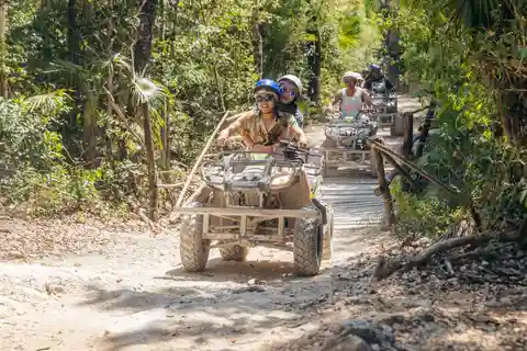Thrilling ATV Jungle Adventure in Cancun with Transport