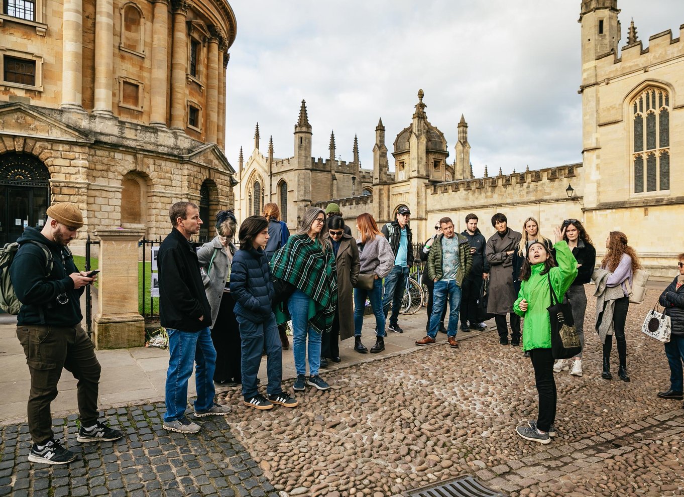 Oxford: Universitets- og byrundvisning med alumne-guide