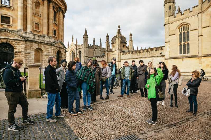 Oxford: Excursão a Pé Cidade e Universidade c/ Guia Aluno