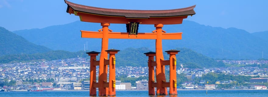 Depuis Hiroshima : Excursion d'une journée sur l'île de Miyajima avec balade en téléphérique