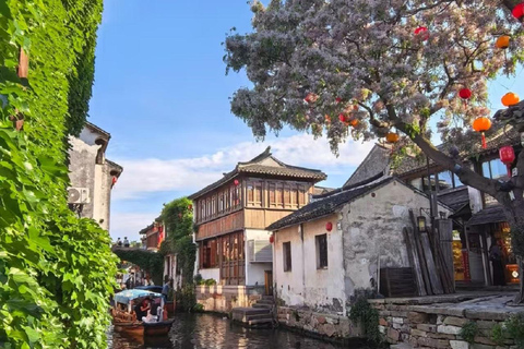Suzhou: Zhouzhuang Water Town tickets with Route Strategy