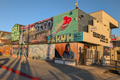LA: Venice Beach, Muscle Beach & Santa Monica Walking Tour Italian language