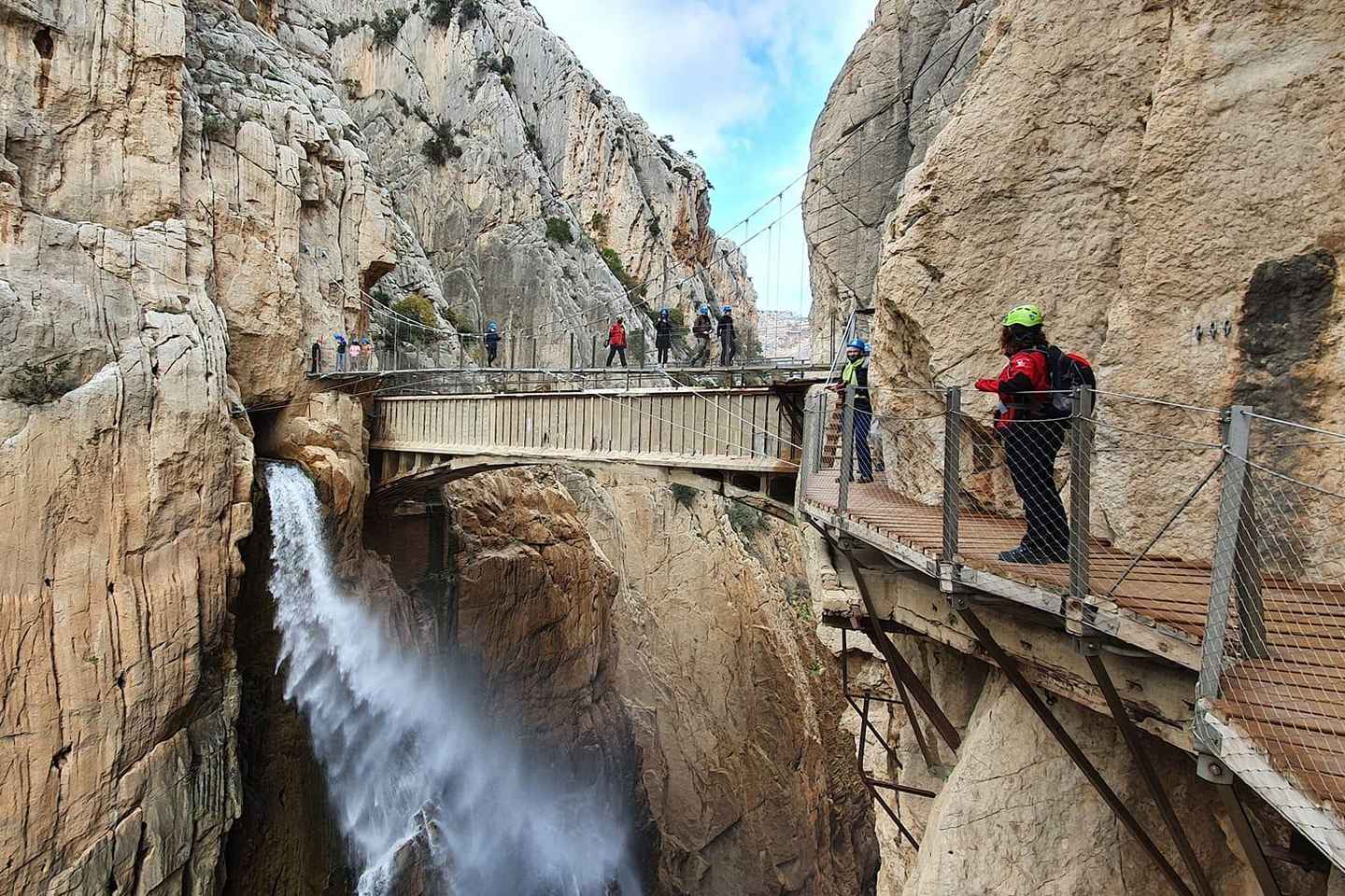 Frá Málaga: Caminito del Rey & Hvítu Þorpin með Tapas