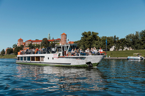 Krakow: Day or Evening Cruise & Live Guide Option Day Cruise with Audio Guide