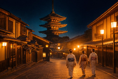 Limited Kyoto Evening: Sakura, Sake & Night Festival Vibes Package A: Cherry Blossom Limited - Sakura Drinking Party