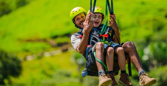 Mauritius:10 Flight Trail Adventure at Vallé Advenature Park