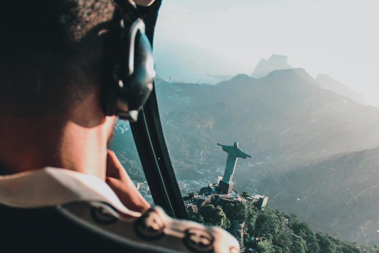 Rio de Janeiro: Passeio de helicóptero pelo Cristo Redentor Tour Compartilhado de 20 minutos