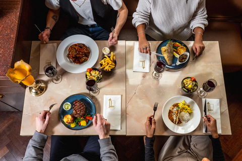 Amsterdam: comida de 3 platos en salas de espera históricas de primera clase